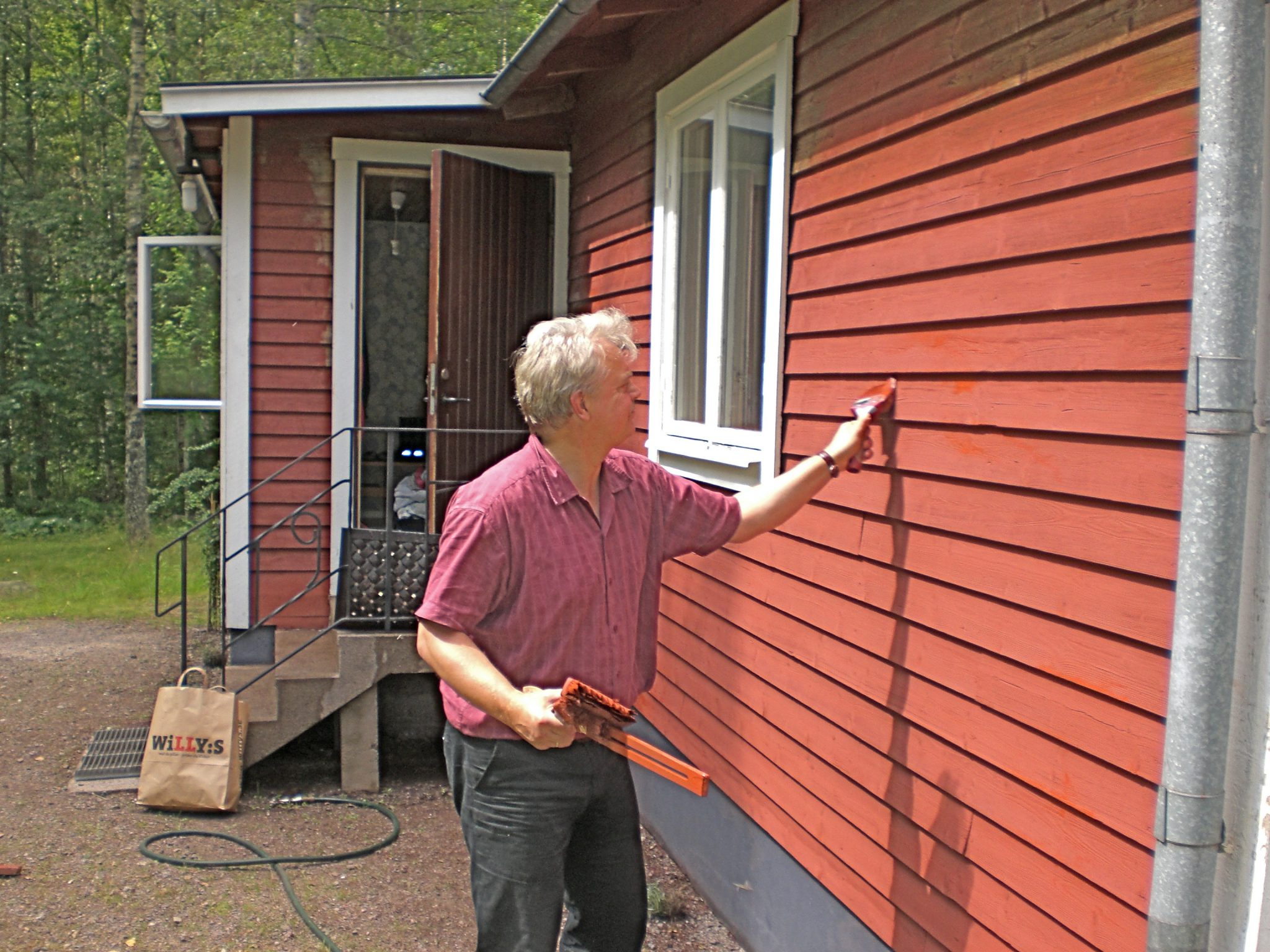 Origin Moose Färg Swedish Red Wood Stain Wood Stain
