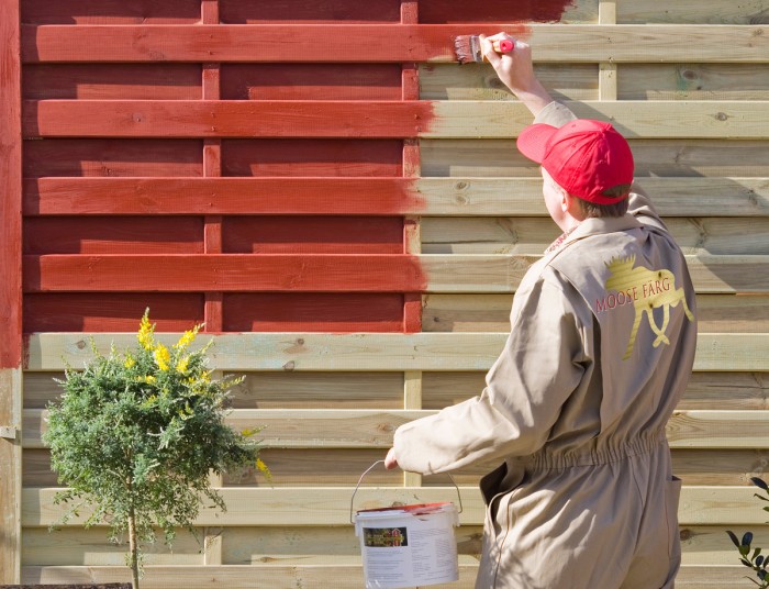 Swedish red wood paint