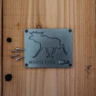 Moose Farg metal vignette