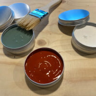 Sample pot paint