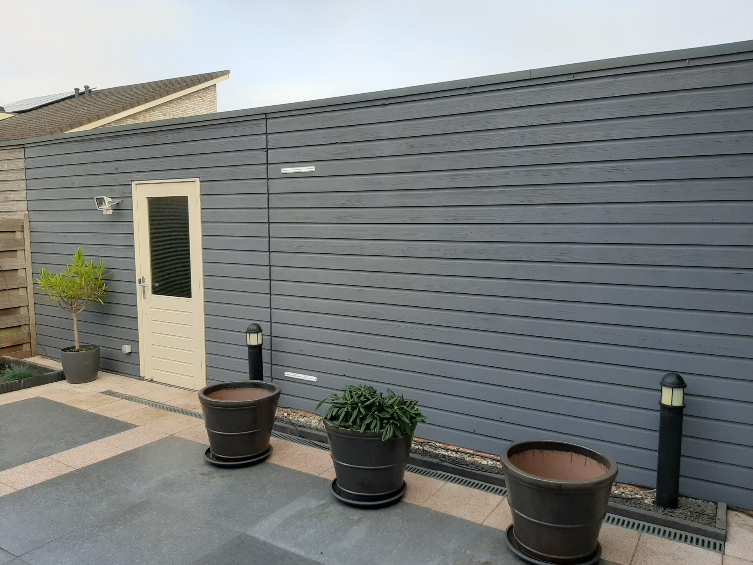 slate grey house