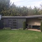 anthracite garden shed
