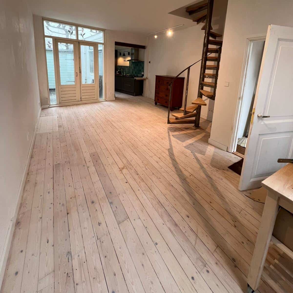whitewash floor