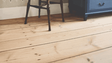 soaped floor